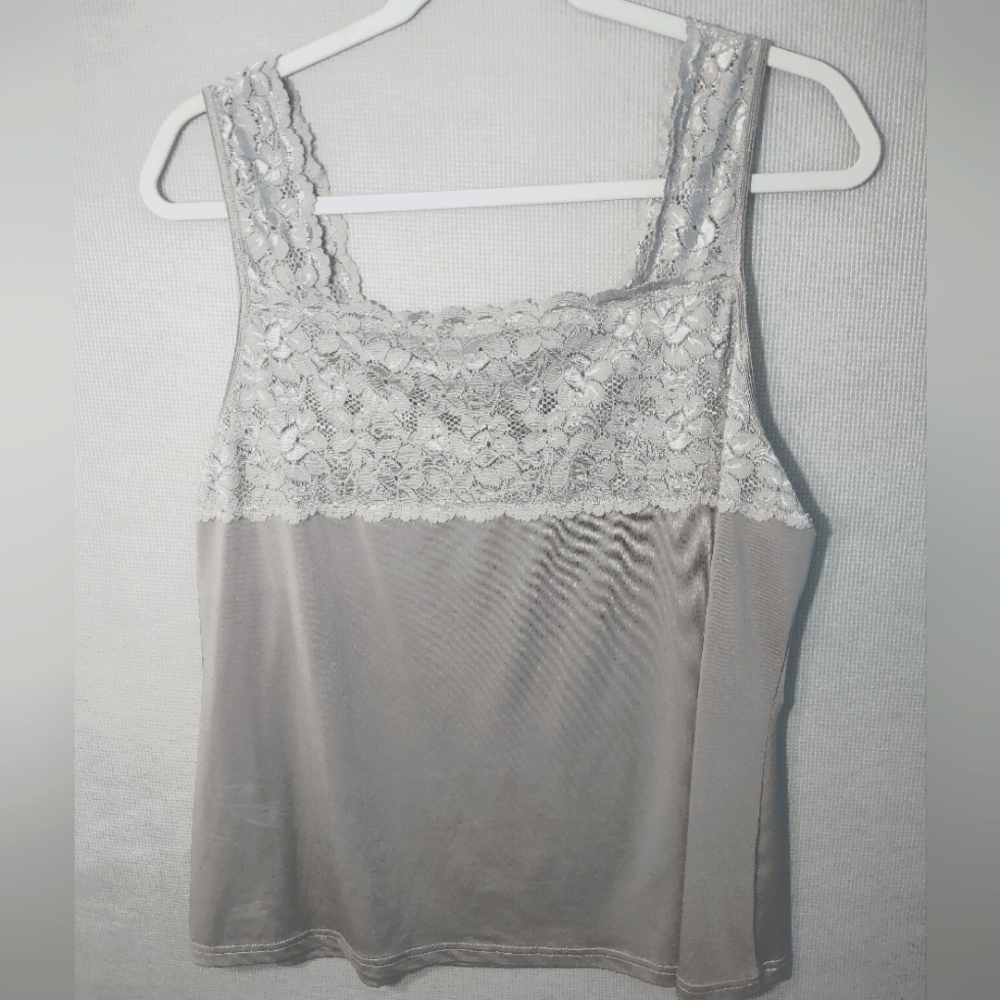 First Layer lace spandex tank top‎